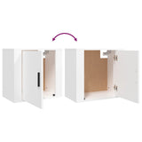 Wall-mounted Bedside Cabinets 2 pcs White 50x30x47 cm - Extra Image