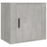 Wall-mounted Bedside Cabinet Concrete Grey 50x30x47 cm