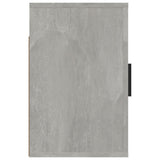 Wall-mounted Bedside Cabinet Concrete Grey 50x30x47 cm - Close-Up Angle