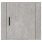 Wall-mounted Bedside Cabinets 2 pcs Concrete Grey 50x30x47 cm