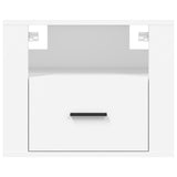 Wall-mounted Bedside Cabinets 2 pcs White 50x36x40 cm