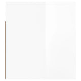 Wall-mounted Bedside Cabinets 2 pcs High Gloss White 50x36x40cm