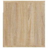Wall-mounted Bedside Cabinet Sonoma Oak 50x36x40 cm