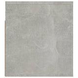 Wall-mounted Bedside Cabinets 2 pcs Concrete Grey 50x36x40 cm - Low Angle