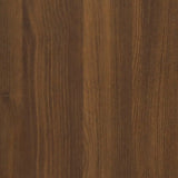Wall-mounted Bedside Cabinet Brown Oak 50x36x40 cm - Extra Image