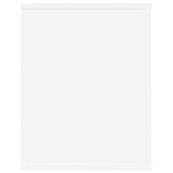 Shoe Rack White 75x35x45 cm Engineered Wood - Rear View