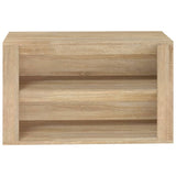 Shoe Rack Sonoma Oak 75x35x45 cm Engineered Wood - 45-Degree Angle