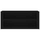 Shoe Rack Black 100x35x45 cm Engineered Wood - 45-Degree Angle