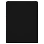 Shoe Rack Black 100x35x45 cm Engineered Wood