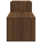 Shoe Cabinet Brown Oak 150x35x45 cm Engineered Wood