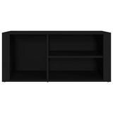 Shoe Cabinet Black 100x35x45 cm Engineered Wood - 45-Degree Angle