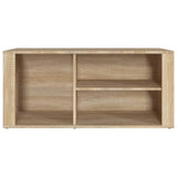 Shoe Cabinet Sonoma Oak 100x35x45 cm Engineered Wood - 45-Degree Angle