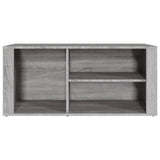 Shoe Cabinet Grey Sonoma 100x35x45 cm Engineered Wood