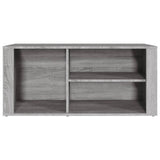 Shoe Cabinet Grey Sonoma 100x35x45 cm Engineered Wood - 45-Degree Angle