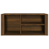 Shoe Cabinet Brown Oak 100x35x45 cm Engineered Wood - 45-Degree Angle