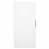 Sideboard White 40x33x70 cm Engineered Wood - 45-Degree Angle