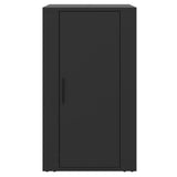 Sideboard Black 40x33x70 cm Engineered Wood - Side View