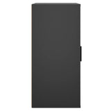 Sideboard Black 40x33x70 cm Engineered Wood - 45-Degree Angle