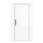 Sideboard High Gloss White 40x33x70 cm Engineered Wood