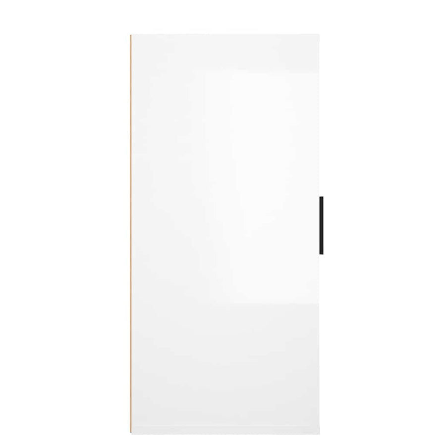 Sideboard High Gloss White 40x33x70 cm Engineered Wood
