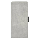 Sideboard Concrete Grey 40x33x70 cm Engineered Wood - 45-Degree Angle
