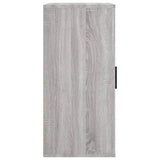 Sideboard Grey Sonoma 40x33x70 cm Engineered Wood - Close-Up Angle