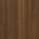 Sideboard Brown Oak 40x33x70 cm Engineered Wood