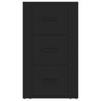 Sideboard Black 40x33x70 cm Engineered Wood