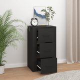 Sideboard Black 40x33x70 cm Engineered Wood