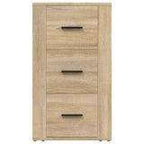 Sideboard Sonoma Oak 40x33x70 cm Engineered Wood - Side View