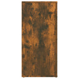 Sideboard Smoked Oak 40x33x70 cm Engineered Wood - 45-Degree Angle
