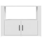 Sideboard White 80x30x60 cm Engineered Wood