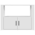 Sideboard White 80x30x60 cm Engineered Wood