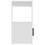 Sideboard White 80x30x60 cm Engineered Wood - Low Angle