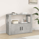Sideboard Concrete Grey 80x30x60 cm Engineered Wood