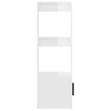 Sideboard High Gloss White 80x30x90 cm Engineered Wood