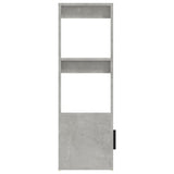 Sideboard Concrete Grey 80x30x90 cm Engineered Wood - Low Angle
