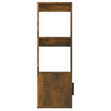 Sideboard Smoked Oak 80x30x90 cm Engineered Wood - Low Angle