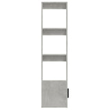 Sideboard Concrete Grey 80x30x119.5 cm Engineered Wood - Low Angle