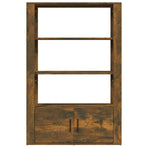 Sideboard Smoked Oak 80x30x119.5 cm Engineered Wood