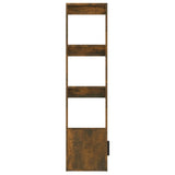 Sideboard Smoked Oak 80x30x119.5 cm Engineered Wood - Low Angle