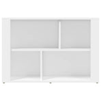 Sideboard White 80x30x54 cm Engineered Wood