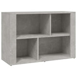 Sideboard Concrete Grey 80x30x54 cm Engineered Wood - Front View