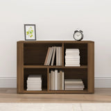 Sideboard Brown Oak 80x30x54 cm Engineered Wood - Side View