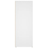 Sideboard White 80x30x80 cm Engineered Wood