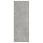 Sideboard Concrete Grey 80x30x80 cm Engineered Wood