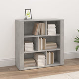 Sideboard Concrete Grey 80x30x80 cm Engineered Wood