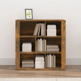 Sideboard Smoked Oak 80x30x80 cm Engineered Wood - Side View