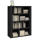 Sideboard Black 80x30x106 cm Engineered Wood - Top-Down View