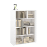 Sideboard High Gloss White 80x30x106 cm Engineered Wood - Top-Down View